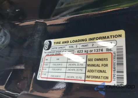 2009 Ford F-150 Stx/Xl/Xlt from USA, damaged, VIN 1FTRX12859FB10421